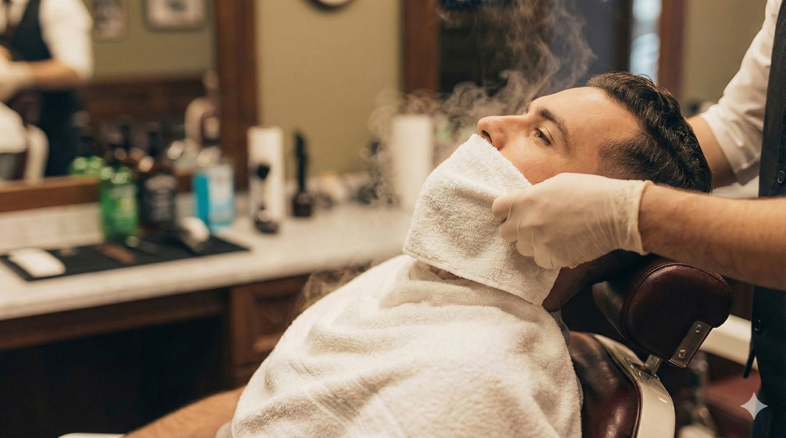 Adeus, Foliculite: Toalha Quente e a ‘Barboterapia’